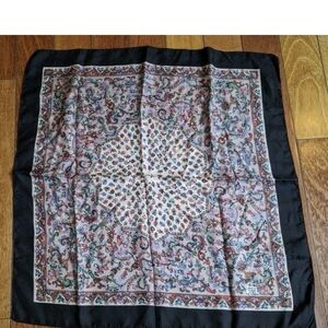 Liberty of London Vibrant Floral Silk Scarf